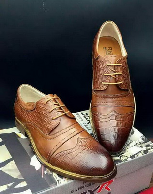 Salvatore Ferragamo Business Men Shoes--090